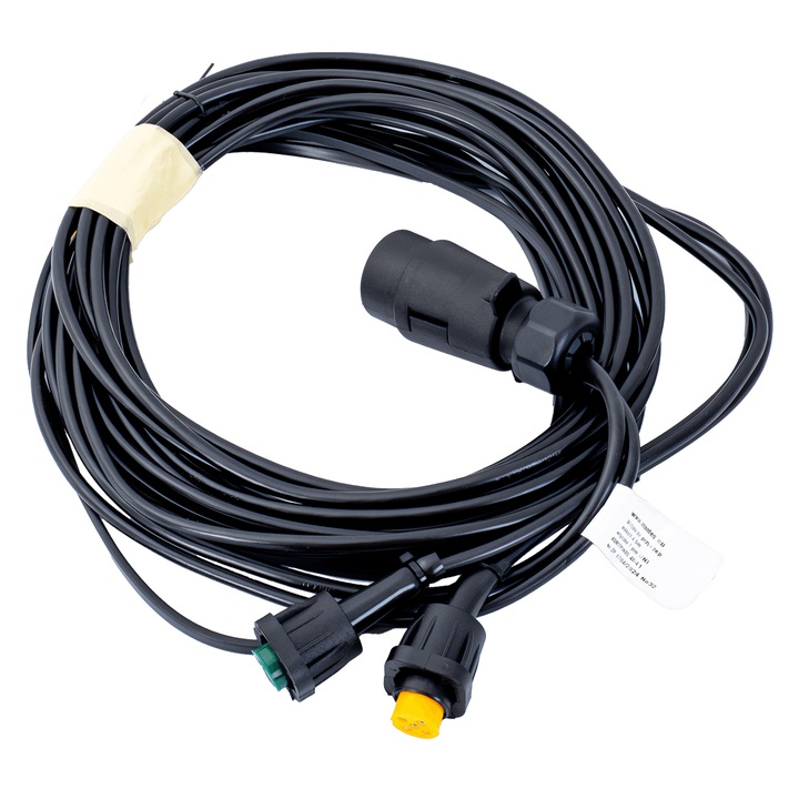 Cablaj pentru remorci de 4,5 m - priza 7-PIN conecotri baioneta 5-PIN Mantes