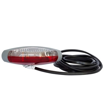 Lampa gabarit Aspöck Flexipoint II, alb-rosu 2,25 m DC Lampa gabarit Aspöck Flexipoint II, alb-rosu 2,25 m DC