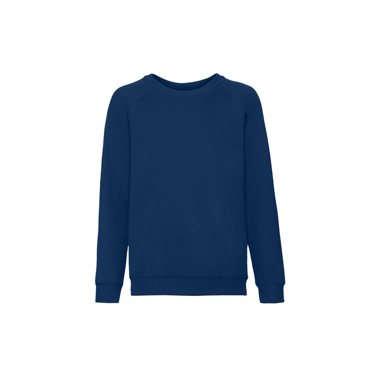 Bluza copii Fruit of the Loom, Bumbac/Poliester, 7-8 ani, Albastru inchis