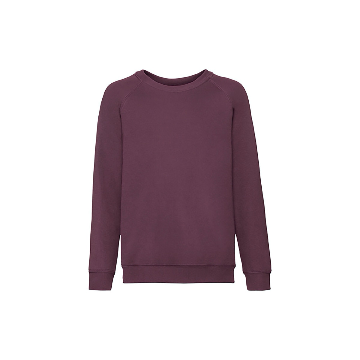 Bluza copii Fruit of the Loom, Bumbac/Poliester, 7-8 ani, Burgundy