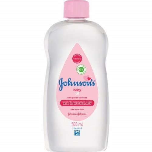 Ulei de corp Johnson's Baby 500ml roz