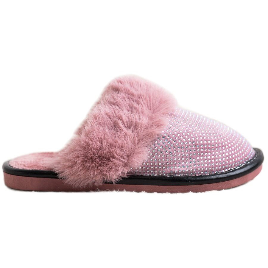 Papuci de casa pentru femei, Bona, BM100995, Roz, EU 36