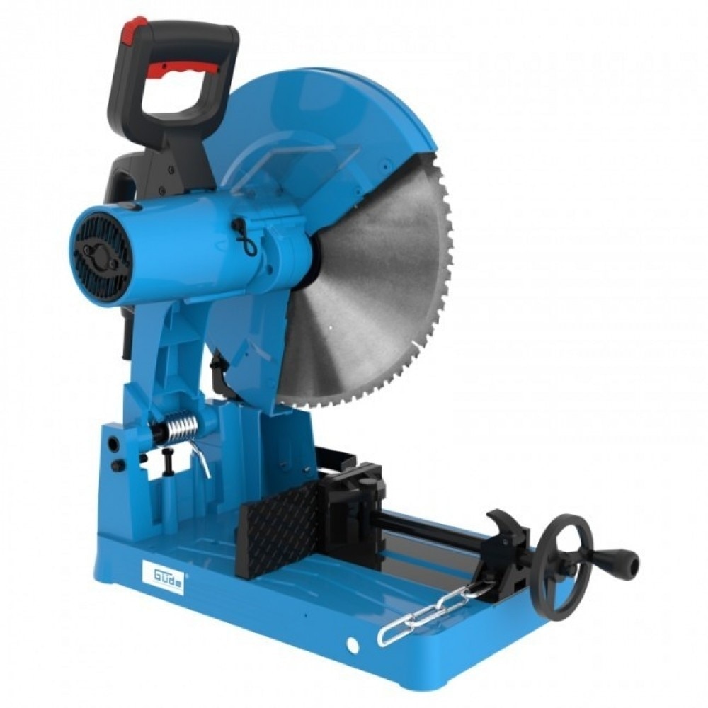 Fierastrau circular, Gude, GMK 355-2.2, 2300 W, 1300 rpm, Albastru