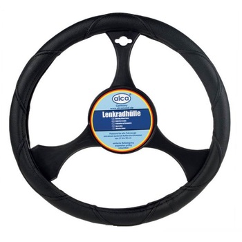Husa volan 37 - 39cm imitatie piele neagra 590.00 Alca Husa volan 37 - 39cm imitatie piele neagra 590.00 Alca