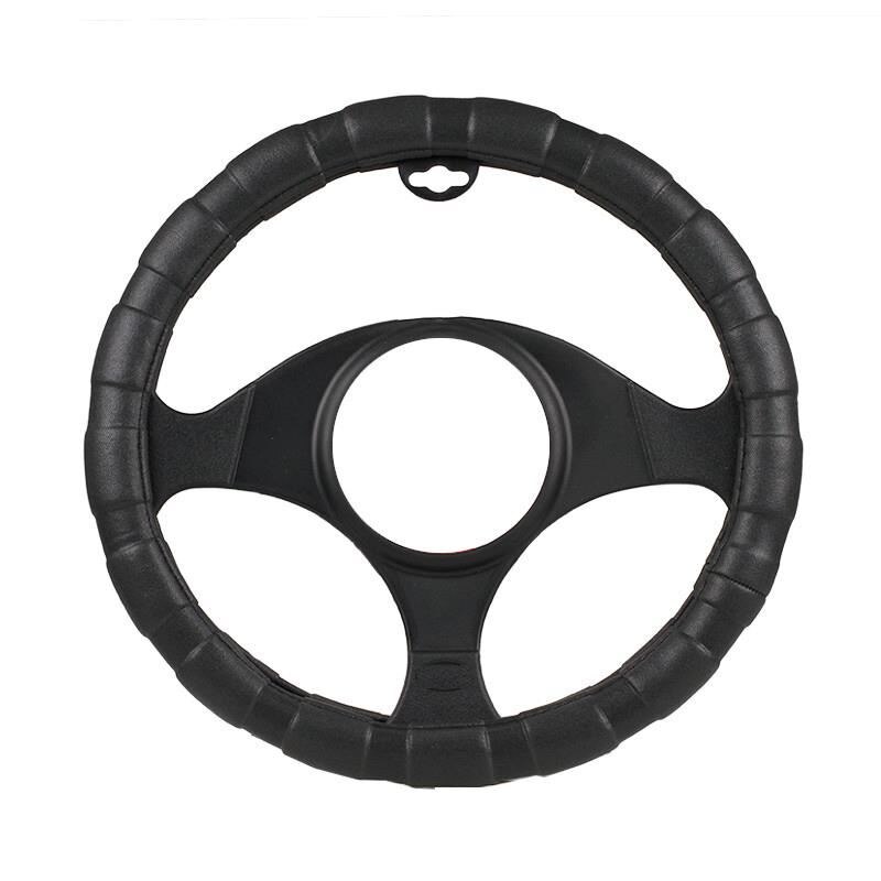 Husa volan 37 - 39cm sintetica din burete neagra Softech 601.00 Heyner