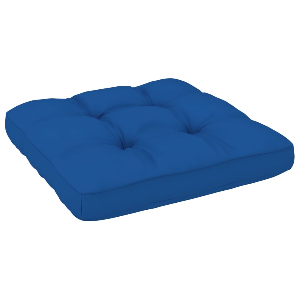 Perna canapea din paleti, albastru regal, 70x70x12 cm 314398