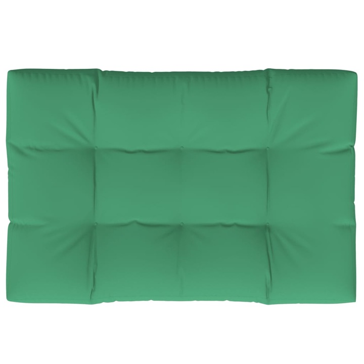 VidaXL zöld szövet raklappárna 120 x 80 x 12 cm 314417