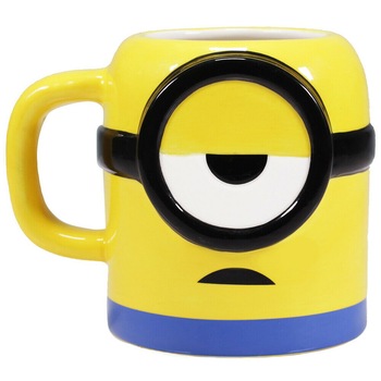 Cana - Minions - Mood: Coffee, Ceramica, 350 ml, Galben Cana - Minions - Mood: Coffee, Ceramica, 350 ml, Galben