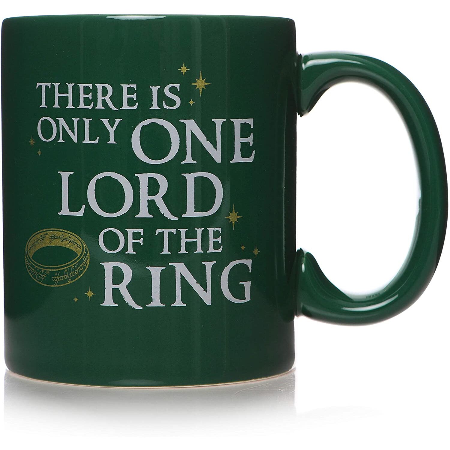 Cana - Lord of the Rings - Only One My Lord, Ceramica, 350 ml, Verde