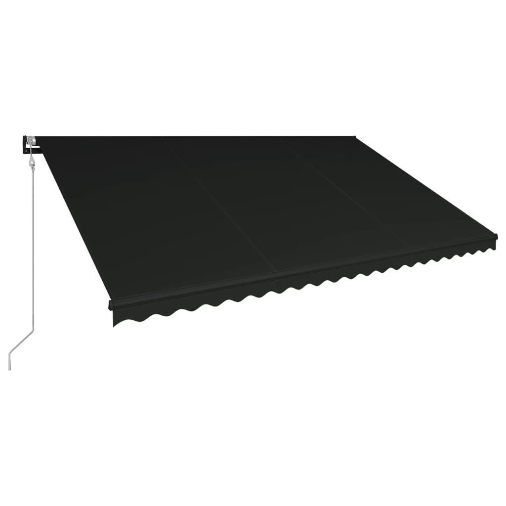 Copertina retractabila automat, antracit, 500 x 300 cm 3051253