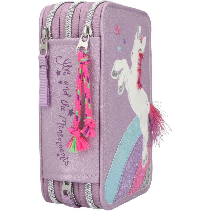 Penar TopModel, echipat, 3 compartimente, multicolor, Unicorn,20 x 13,5 x 7,5 cm