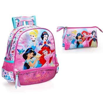 Set gradinita Princess - Ghiozdan gradinita, Penar etui Set gradinita Princess - Ghiozdan gradinita, Penar etui
