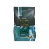 Ceara de epilat profesionala elastica granule, Azulena 500 g, Italwax Hot film