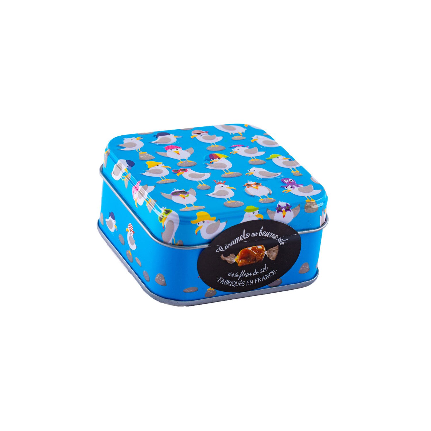 Cutie pescarusi - Caramele cu sare de mare 