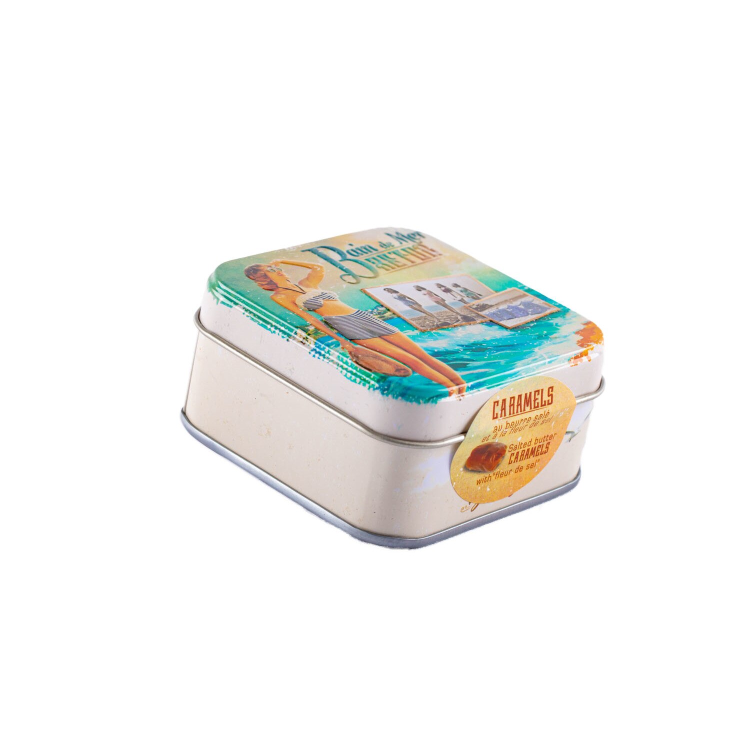 Cutie Caramele Bretania cu sare de mare 
