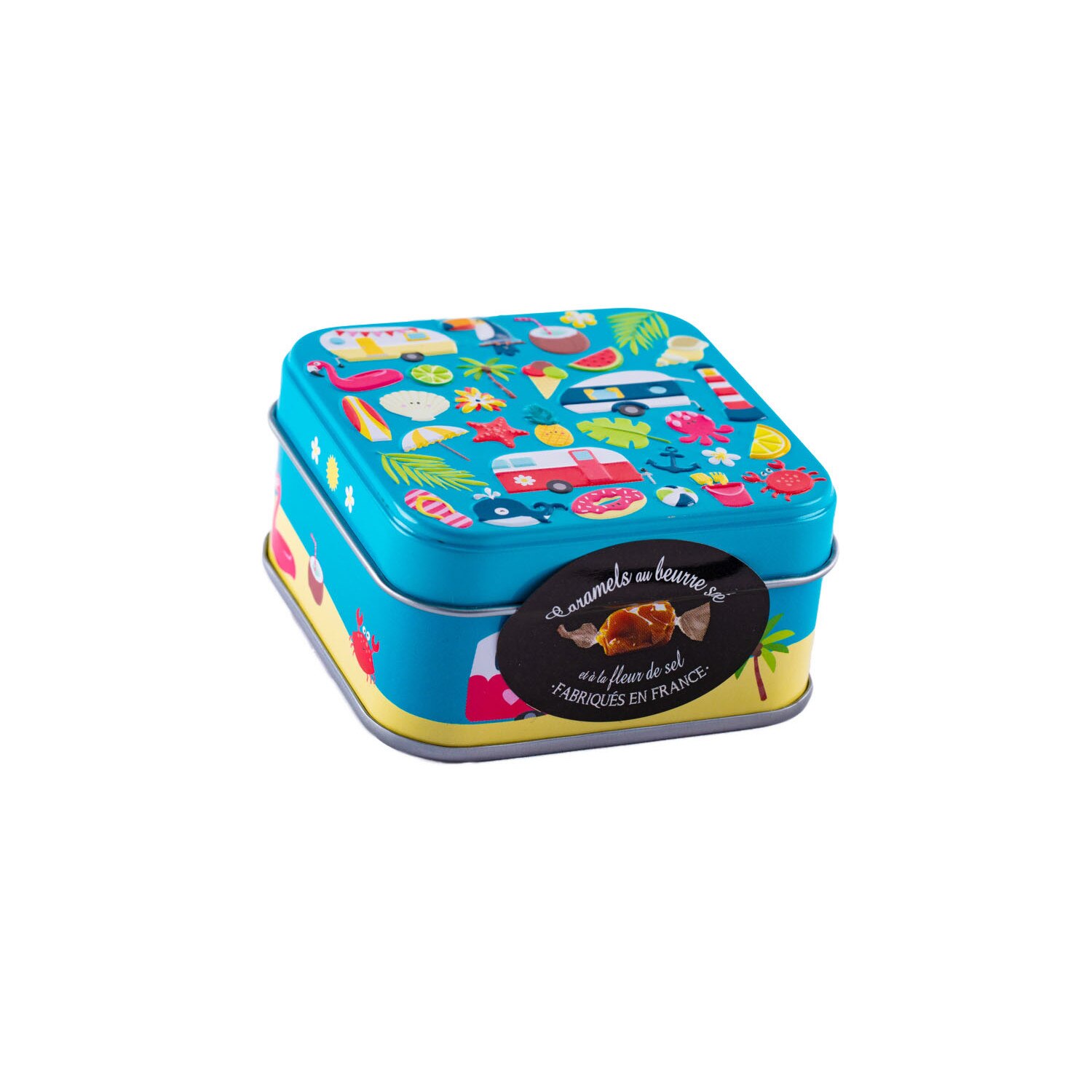 Cutie tropical - Caramele cu sare de mare 