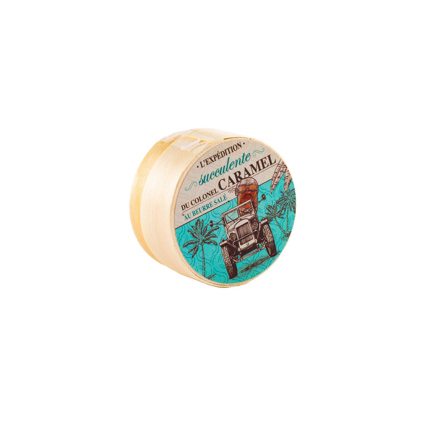Cutie Caramele cu unt semi-sarat si sare de mare Guerande, L'EXPEDITION succulente du Colonel CARAMEL 50 g