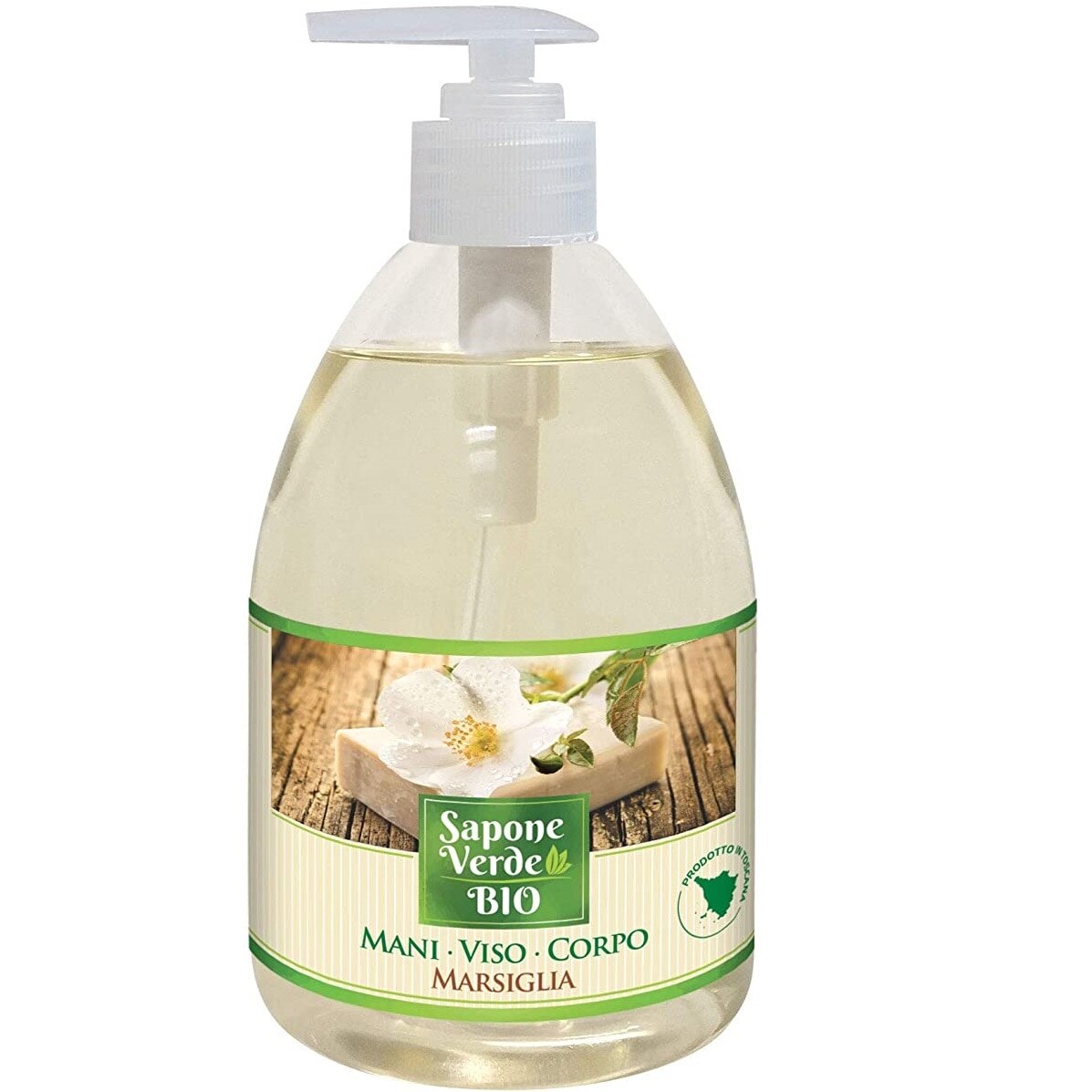 Sapun lichid Maini-Fata-Corp, Marsiglia, Bio, 500 g