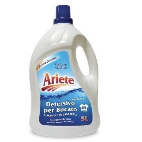 Detergent lichid pentru rufe, Ariete, fara coloranti, 5 l