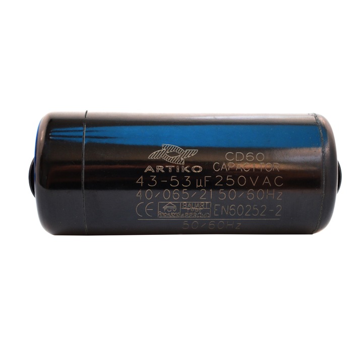 Condensator Pornire Motor, CD60, 43-53uF(MFD) ,250V AC