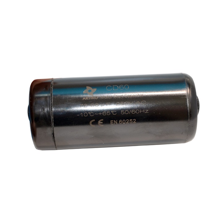 Condensator Pornire Motor, CD60, 72-88uF(MFD) ,250V AC