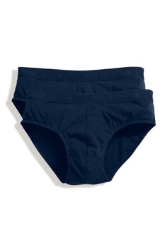 Set 2 perechi chiloti barbati Fruit Of The Loom Classic Sport, Bumbac/Elastan, Bleumarin, Bleumarin Set 2 perechi chiloti barbati Fruit Of The Loom Classic Sport, Bumbac/Elastan, Bleumarin, Bleumarin