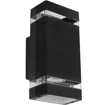 Aplica perete exterior 2xGU10 – Aluminiu – Design modern Aplica perete exterior 2xGU10 – Aluminiu – Design modern