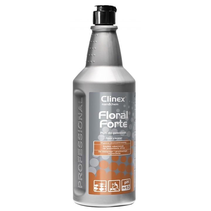 Препарат за подови настилки Clinex Floral Forte, концентриран, 1л