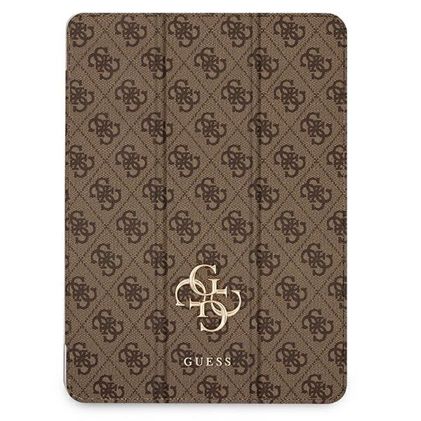 Husa pentru iPad Pro 12.9 2021 Guess 4G Collection brown