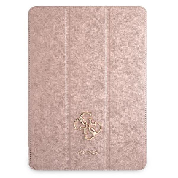 Husa pentru iPad Pro 12.9 2021 Guess Saffiano Collection rose gold