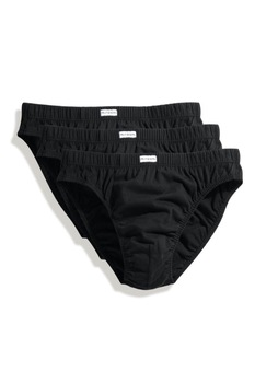 Set 3 perechi chiloti barbati Fruit Of The Loom Classic Sport, Bumbac/Elastan, Negru, Negru Set 3 perechi chiloti barbati Fruit Of The Loom Classic Sport, Bumbac/Elastan, Negru, Negru
