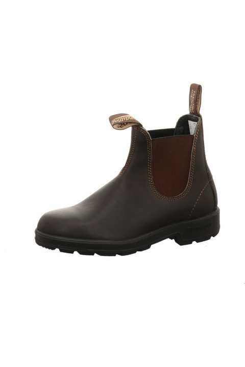 Ghete Blundstone Stout, Piele naturala, Maro, 40.5