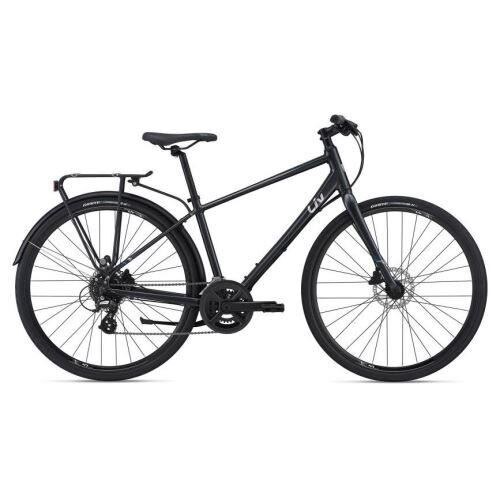 Bicicleta Oras Liv Giant Alight 2 DD City Disc 28'' Gunmetal Black 2021