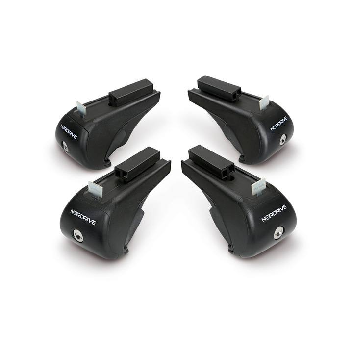 Nordrive 4 láb Rail-Kit Steel, acél csomagtartórúhoz