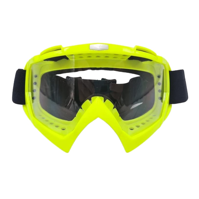 Ochelari MX cu lentila clara Atv/Cross/Enduro/Downhill/Ski, galben