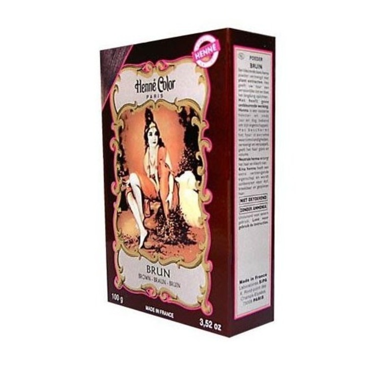 Henna Pudra Maron Inchis 100 g, Henne Color