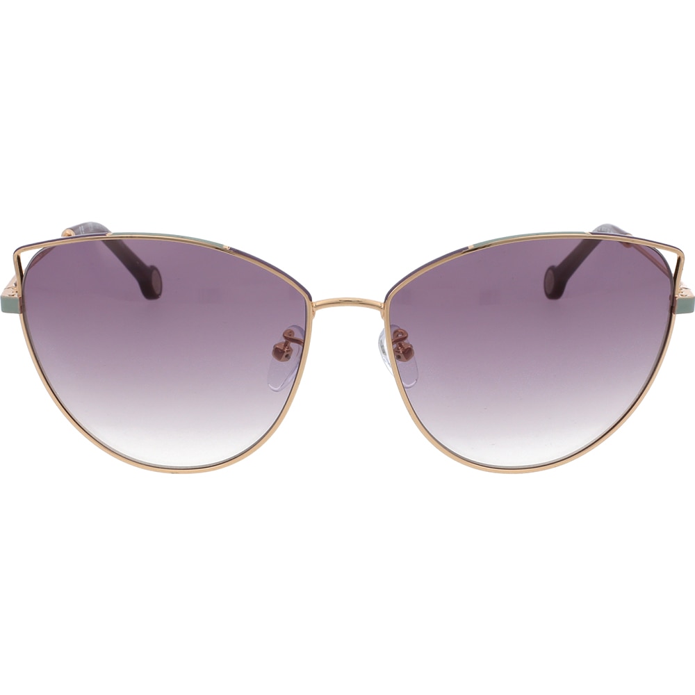 Ochelari de soare Carolina Herrera SHE140 0A39, Auriu, 59 mm
