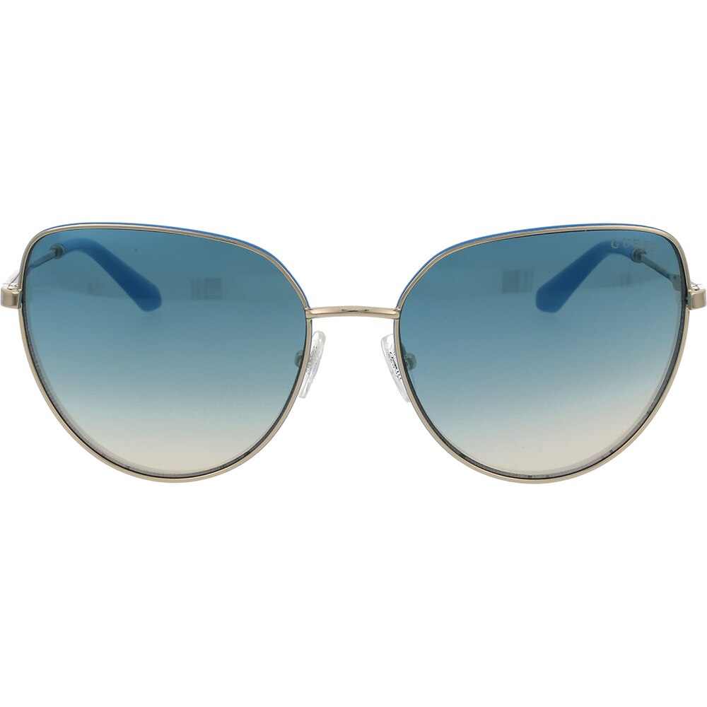 Ochelari de soare Guess GU7784 32W, Auriu, 59 mm