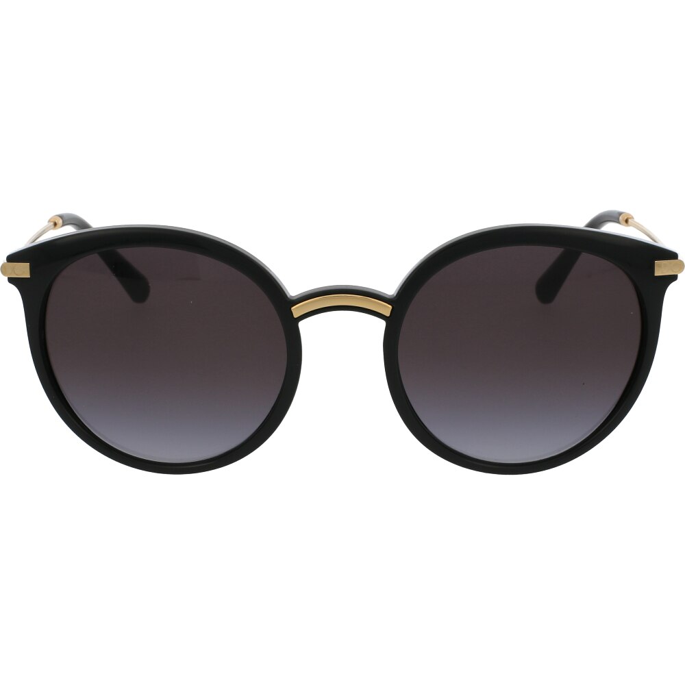 Ochelari de soare Dolce&Gabbana DG6158 501/8G, Negru, 52 mm