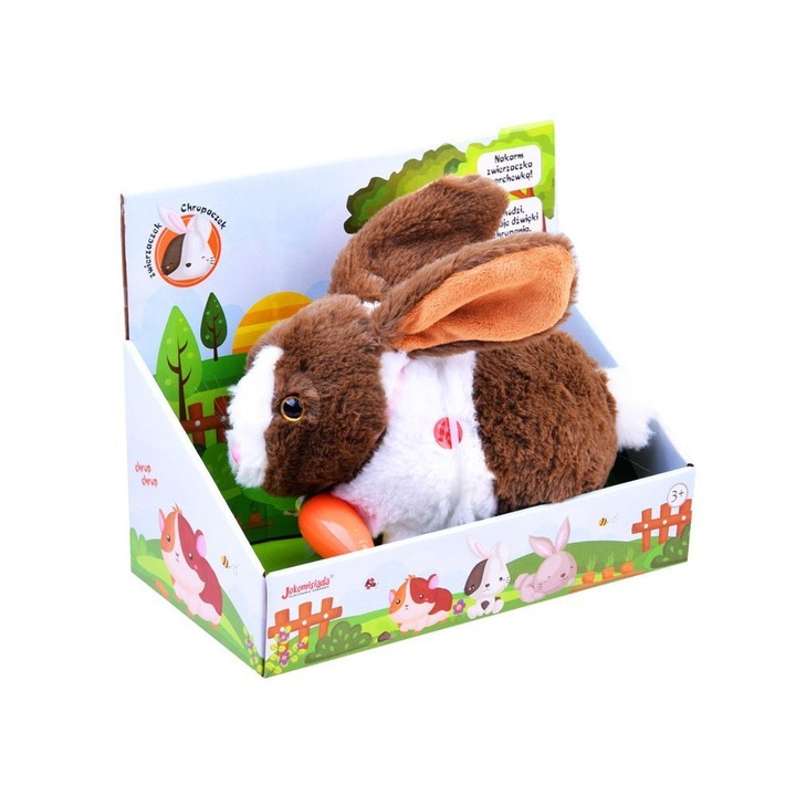 Iepuras de plus, Ramiz, Maro/Alb