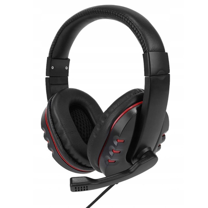 Геймърски слушалки Iso Trade 8481 headphones, Черни, 8481