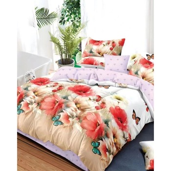 Set Lenjerie Finet Satinat, 6 Piese, Pat 2 Persoane, Elegant Pucioasa, FNM-211 Set Lenjerie Finet Satinat, 6 Piese, Pat 2 Persoane, Elegant Pucioasa, FNM-211