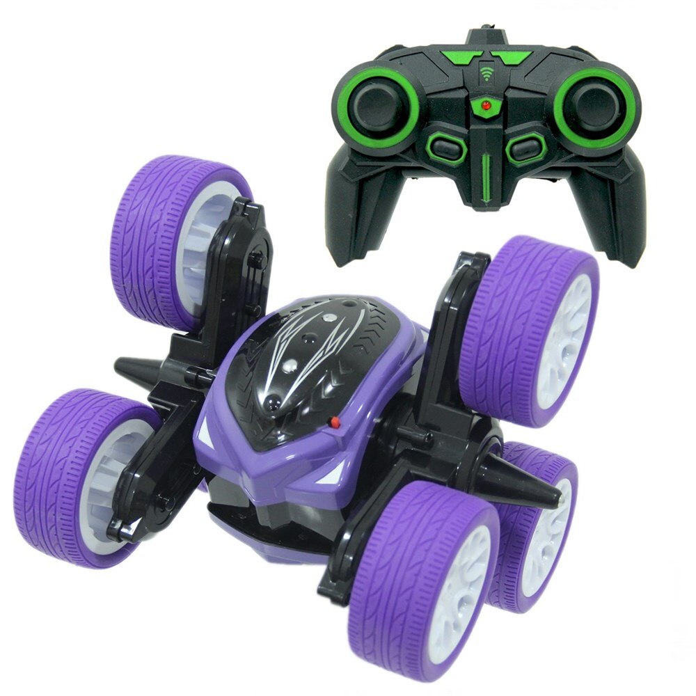 Masinuta acrobat 360 ​​de grade cu telecomanda 2.4G , lumini , 6 roti