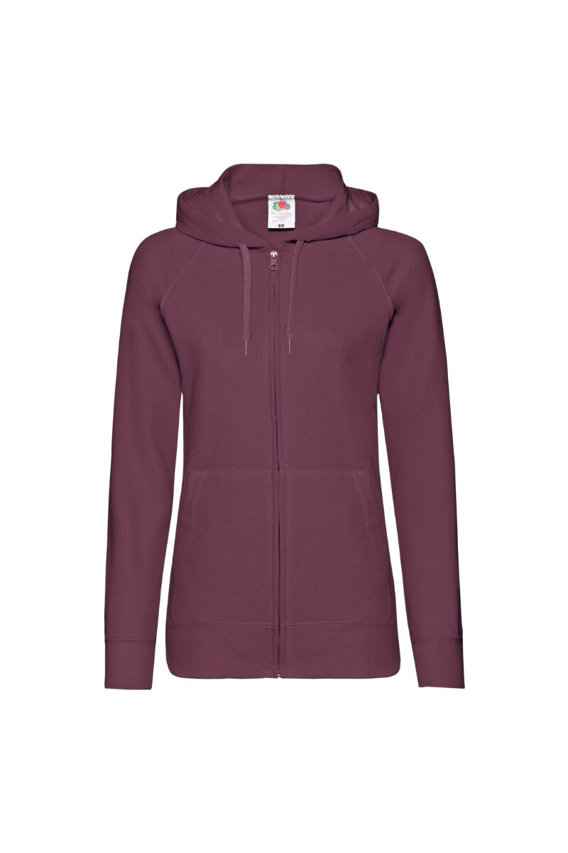 Hanorac Fruit of the Loom, Lady-Fit, Visiniu, Visiniu