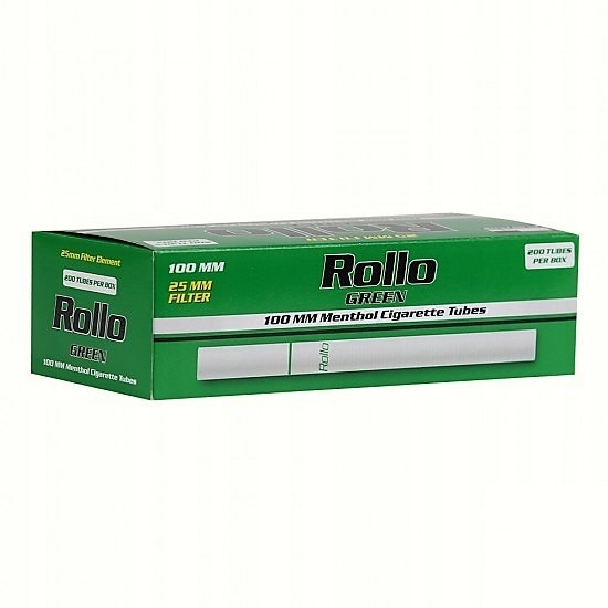 Tuburi Tigari Rollo Menthol 100s 200 bucati