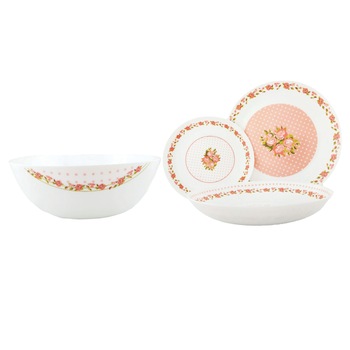 Serviciu de masa Eljado Rihana, opal, 19 piese Serviciu de masa Eljado Rihana, opal, 19 piese