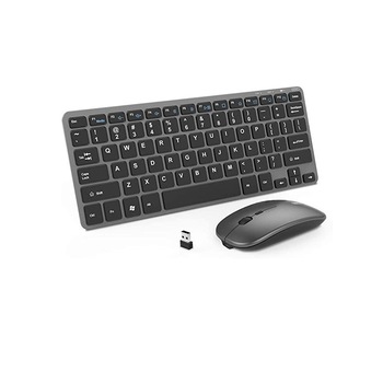 Kit Tastatura, Mouse, KC-V780BT, Reincarcabil, Fara fir, Combo Layout, 12 taste multimedia, Compatibil cu computer PC, Laptop, Mac, iPad, Gri Kit Tastatura, Mouse, KC-V780BT, Reincarcabil, Fara fir, Combo Layout, 12 taste multimedia, Compatibil cu computer PC, Laptop, Mac, iPad, Gri