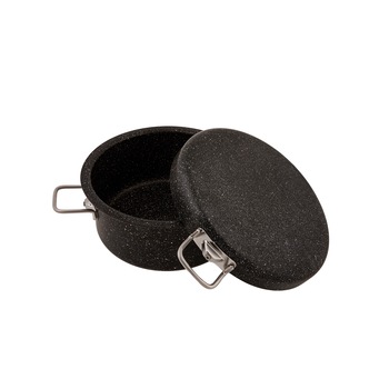 Oala de sarmale, Karaca, Kitchen Lover, BioGranit, 26 cm, 5 l, Negru Oala de sarmale, Karaca, Kitchen Lover, BioGranit, 26 cm, 5 l, Negru