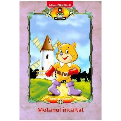 Motanul incaltat. Carte de Colorat - Serban Andreescu (Ilustratii)