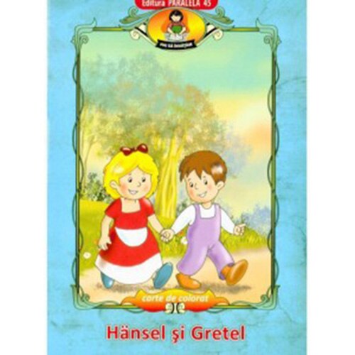 Hansel si Gretel. Carte de Colorat - Serban Andreescu (Ilustratii)